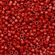 Perline Miyuki Delica 11/0 Duracoat opaque dyed jujube red DB-2119