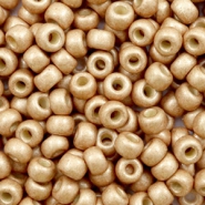 Rocailles Miyuki 6/0 Duracoat galvanized matte champagne 6 - 4204F
