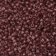 Perline Miyuki Delica 11/0 Opaque currant brown DB-1134