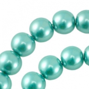 Perline di vetro con effetto perlato Perline di vetro con effetto perlato 8mm