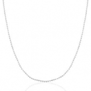 Componenti in acciaio inossidabile catene a palline Mix & Match argento