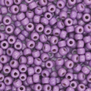 Rocailles Miyuki 8/0 Duracoat opaque dark orchid purple 8-4489
