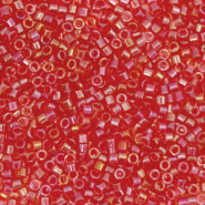 Perline Miyuki Delica 11/0 Fancy lined scarlet rose DB-2374