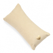 Espositore per bigiotteria cuscinetto velluto &hearts; beige naturale
