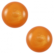 Cabochon Polaris Elements 7 mm classico Jais arancio zucca