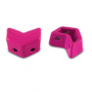 Perline Tile freccia rosa magenta