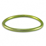 Braccialetti tempio buddista 5mm taglia M verde prato primaverile