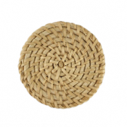 Pendente in rattan 50mm beige naturale