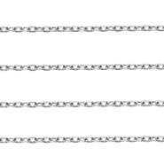 Componenti in acciaio inossidabile catena a rol&ograve; anchor argento