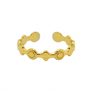 Anelli in acciaio inossidabile oro