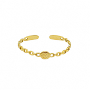 Anelli in acciaio inossidabile oro