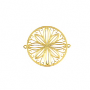 Ciondoli in acciaio inossidabile boh&eacute;mien distanziatore 20mm oro