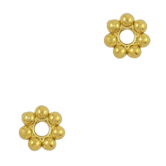 Perline in acciaio inossidabile anello separatore Bali 5mm oro