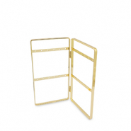 Espositore per bigiotteria per orecchini oro