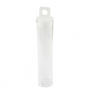 Vassoio portagioie tubo grande trasparente