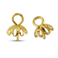 Componenti in acciaio inossidabile terminale per perline oro