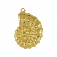 Ciondoli in acciaio inossidabile conchiglia oro