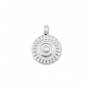 Ciondoli in acciaio inossidabile sole argento