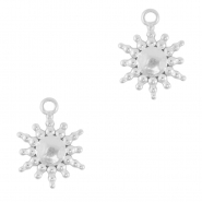 Ciondoli in acciaio inossidabile sole argento