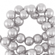 Perline di vetro con effetto perlato 8mm lilac pastello