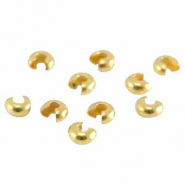 Coprischiaccini di metallo DQ 5mm oro (privo di nichel)