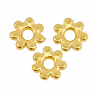 Perline di metallo DQ 4.8mm anello in stile balinese oro (privo di nichel)