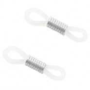 Fermino per occhiali trasparente