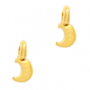 Ciondoli di metallo DQ luna oro (privo di nichel)