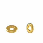 Perline di metallo DQ anello separatore 6mm oro (privo di nichel)