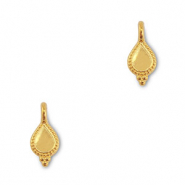 Ciondoli di metallo DQ goccia oro (privo di nichel)