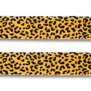Bandana leopardo giallo-nero