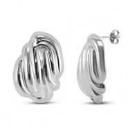 Pendientes Acero Inox argento