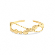 Anelli in acciaio inossidabile oro