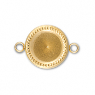 BY31® Distanziatore in acciaio inossidabile con castone per SS39 chaton oro