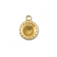 BY31® Ciondoli in acciaio inossidabile con castone per SS29 chaton oro