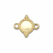 BY31® Distanziatore in acciaio inossidabile con castone per SS16 fondo piatto oro