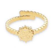 Anelli in acciaio inossidabile oro