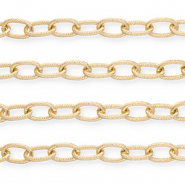 Componenti in alluminio catena a rol&ograve; anchor oro