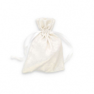 Sacchetto per gioielli argento-oro