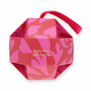 BY31&reg; Confezione regalo tonda "Something just for you" rosso-rosa-oro-rosa magenta