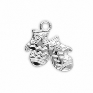 Ciondoli di metallo guanti argento