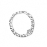 Componenti in acciaio inossidabile tonda argento