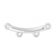 Componenti in acciaio inossidabile distanziatore arco con 2 anellini argento