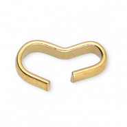 Componenti in acciaio inossidabile connettore doppio oro