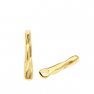 Ciondoli di metallo DQ® barra oro (privo di nichel)