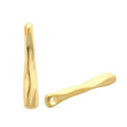 Ciondoli di metallo DQ® barra oro (privo di nichel)