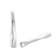 Ciondoli di metallo DQ® barra argento antico (privo di nichel)