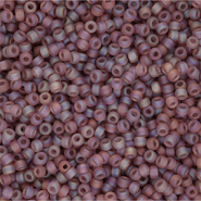 Rocailles Miyuki 11/0 Transparant Matte Smoky Amethyst 11-142FR