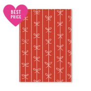 Espositori bigiotteria in cartoncino fiocchi rosso-rosa