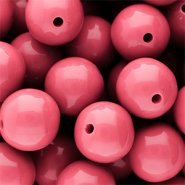 DQ Perline in acrilico 16 mm lucido Pink lemonade 16-1735 TCX